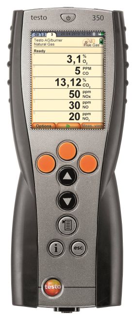 Testo 350 Emission Analyser : Control Unit with BT only