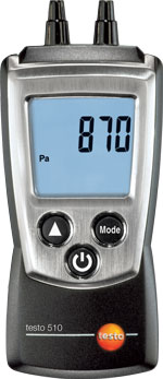 Testo 510 – Differential Pressure Meter