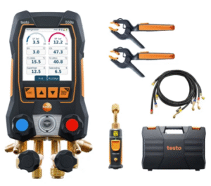 testo 558s Smart Vacuum Manifold Kit with hoses