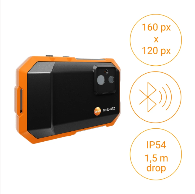 testo 862-1 - Pocket-sized thermal imager (160 x 120 pixels) - Image 3