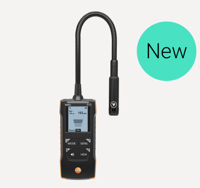 testo 513 gas leak detector
