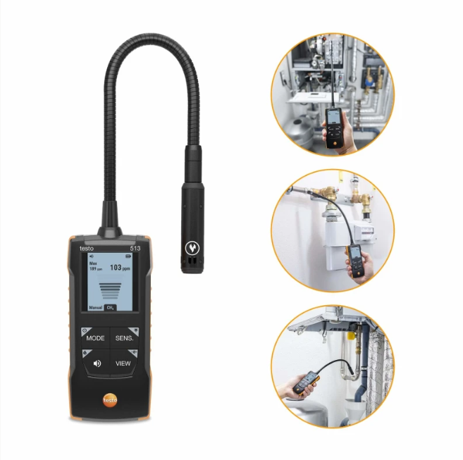 testo 513 - Gas leak detector with flexible probe - Image 3